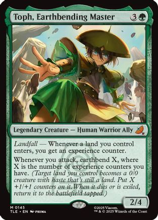 Toph, Earthbending Master  [Avatar: The Last Airbender: Eternal-Legal] Foil