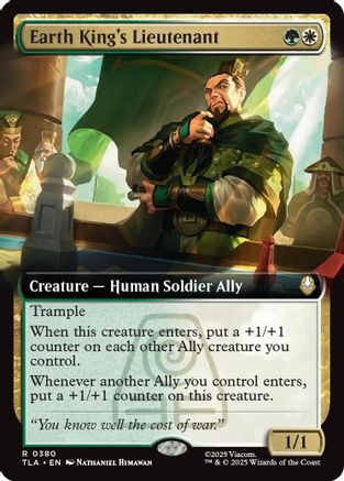 Earth King's Lieutenant (Extended Art)  [Avatar: The Last Airbender] Foil