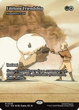 Lifelong Friendship - Eladamri's Call (Borderless)  [Avatar: The Last Airbender: Eternal-Legal] Foil