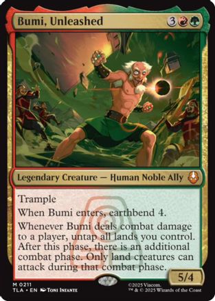 Bumi, Unleashed  [Avatar: The Last Airbender]