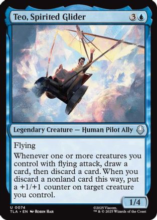 Teo, Spirited Glider  [Avatar: The Last Airbender] Foil