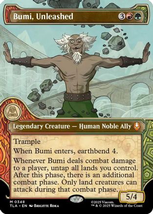 Bumi, Unleashed (Showcase)  [Avatar: The Last Airbender] Foil
