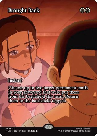Brought Back (Borderless)  [Avatar: The Last Airbender: Eternal-Legal]
