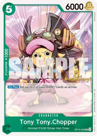 Tony Tony.Chopper (OP13-030) - [Carrying On His Will: 3rd Anniversary Tournament Cards]