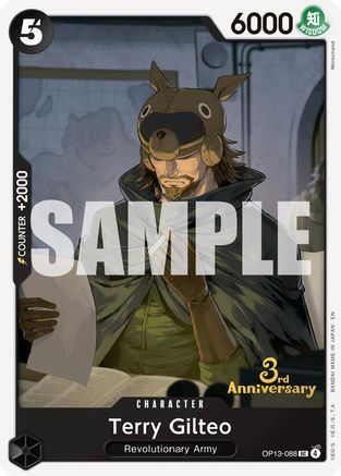 Terry Gilteo (OP13-088) - [Carrying On His Will: 3rd Anniversary Tournament Cards]