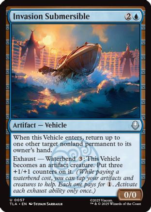 Invasion Submersible  [Avatar: The Last Airbender]