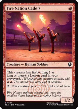 Fire Nation Cadets  [Avatar: The Last Airbender] Foil