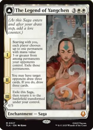 The Legend of Yangchen  [Avatar: The Last Airbender] Foil