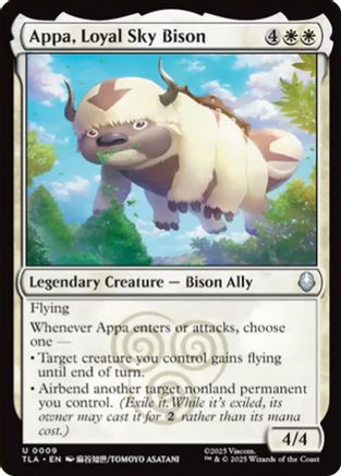 Appa, Loyal Sky Bison  [Avatar: The Last Airbender] Foil