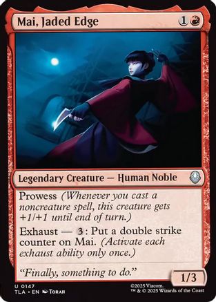 Mai, Jaded Edge  [Avatar: The Last Airbender]