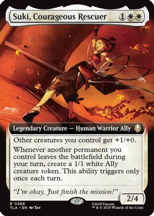 Suki, Courageous Rescuer (Extended Art)  [Avatar: The Last Airbender]