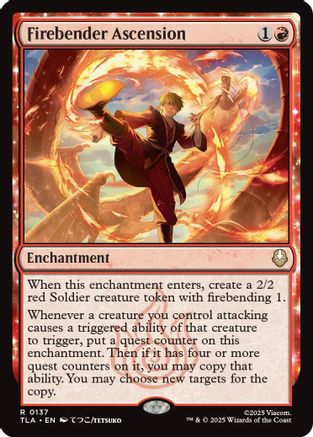 Firebender Ascension  [Avatar: The Last Airbender] Foil