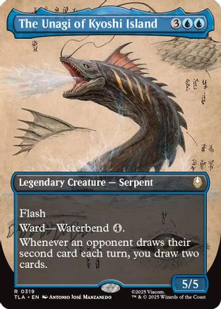 The Unagi of Kyoshi Island (Borderless)  [Avatar: The Last Airbender] Foil