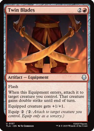 Twin Blades  [Avatar: The Last Airbender] Foil