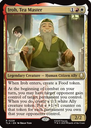 Iroh, Tea Master  [Avatar: The Last Airbender] Foil