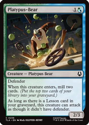 Platypus-Bear  [Avatar: The Last Airbender] Foil