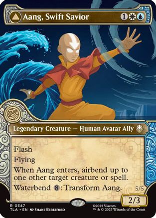 Aang, Swift Savior (Showcase)  [Avatar: The Last Airbender] Foil