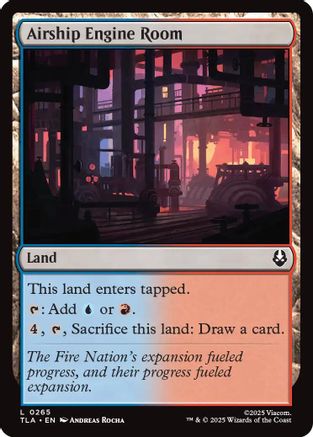 Airship Engine Room  [Avatar: The Last Airbender] Foil