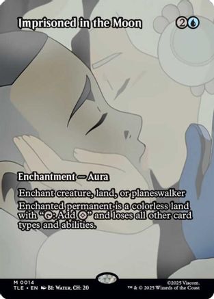 Imprisoned in the Moon (Borderless)  [Avatar: The Last Airbender: Eternal-Legal] Foil