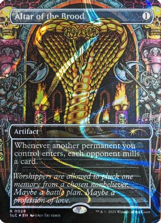 Altar of the Brood (Halo Foil)  [Secret Lair Countdown Kit] Foil