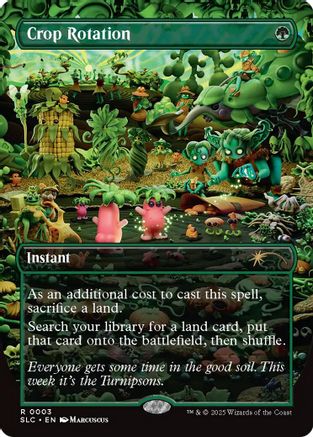 Crop Rotation  [Secret Lair Countdown Kit] Foil