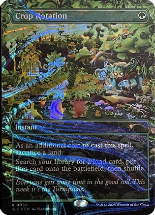 Crop Rotation (Halo Foil)  [Secret Lair Countdown Kit] Foil