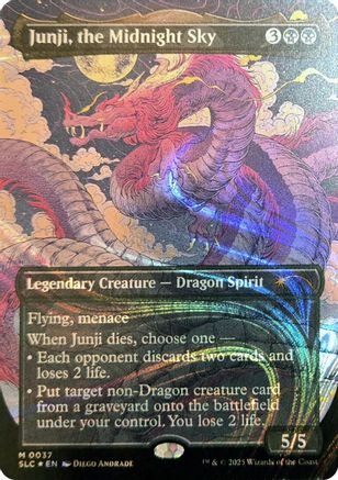 Junji, the Midnight Sky (Halo Foil)  [Secret Lair Countdown Kit] Foil
