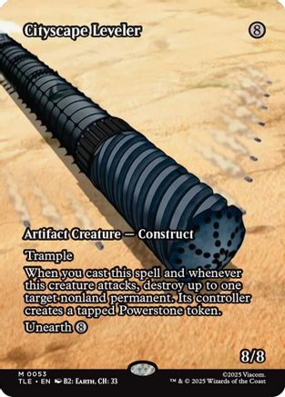 Cityscape Leveler (Borderless)  [Avatar: The Last Airbender: Eternal-Legal]
