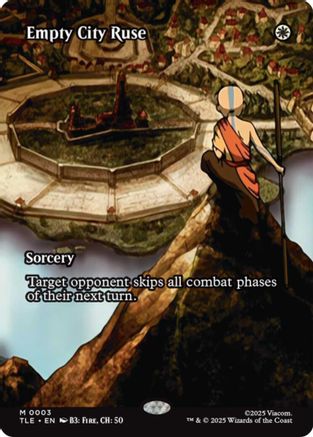Empty City Ruse (Borderless)  [Avatar: The Last Airbender: Eternal-Legal]