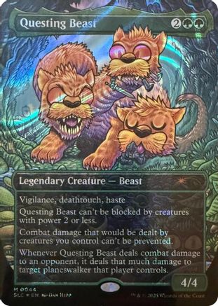 Questing Beast (Halo Foil)  [Secret Lair Countdown Kit] Foil