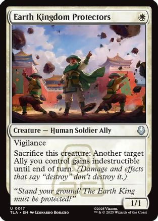 Earth Kingdom Protectors  [Avatar: The Last Airbender] Foil