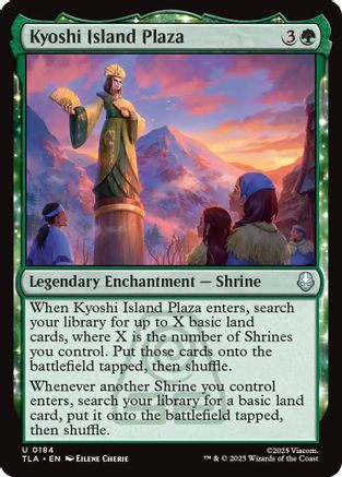Kyoshi Island Plaza  [Avatar: The Last Airbender] Foil