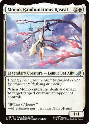 Momo, Rambunctious Rascal (0270)  [Avatar: The Last Airbender: Eternal-Legal]