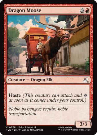 Dragon Moose (0278)  [Avatar: The Last Airbender: Eternal-Legal]