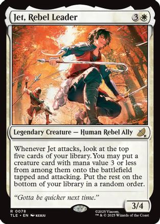 Jet, Rebel Leader  [Avatar: The Last Airbender: Eternal-Legal] Foil