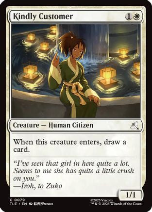 Kindly Customer  [Avatar: The Last Airbender: Eternal-Legal] Foil