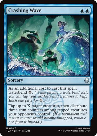 Crashing Wave  [Avatar: The Last Airbender] Foil