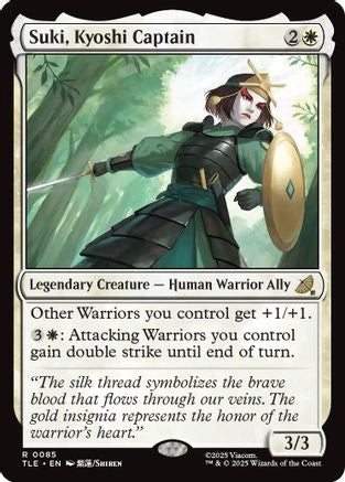 Suki, Kyoshi Captain  [Avatar: The Last Airbender: Eternal-Legal] Foil