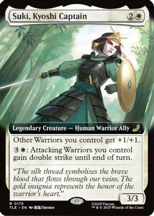 Suki, Kyoshi Captain (Extended Art)  [Avatar: The Last Airbender: Eternal-Legal] Foil