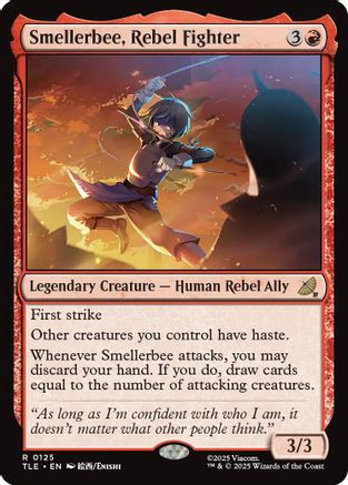 Smellerbee, Rebel Fighter  [Avatar: The Last Airbender: Eternal-Legal]