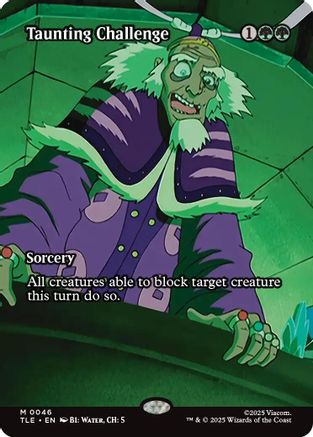 Taunting Challenge (Borderless)  [Avatar: The Last Airbender: Eternal-Legal] Foil