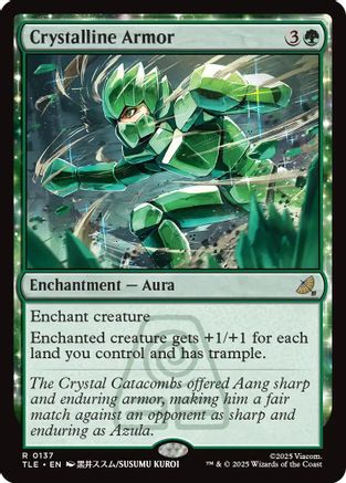 Crystalline Armor  [Avatar: The Last Airbender: Eternal-Legal]