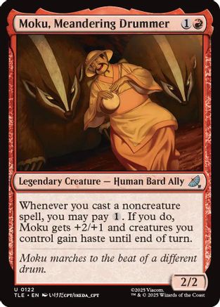 Moku, Meandering Drummer  [Avatar: The Last Airbender: Eternal-Legal] Foil