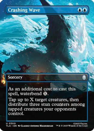 Crashing Wave (Borderless)  [Avatar: The Last Airbender] Foil
