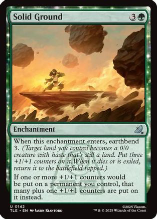 Solid Ground  [Avatar: The Last Airbender: Eternal-Legal] Foil