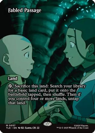 Fabled Passage (Borderless)  [Avatar: The Last Airbender: Eternal-Legal] Foil