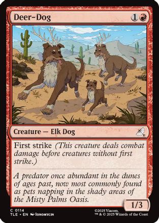 Deer-Dog  [Avatar: The Last Airbender: Eternal-Legal] Foil