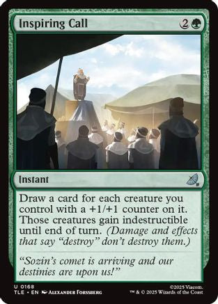 Inspiring Call  [Avatar: The Last Airbender: Eternal-Legal] Foil
