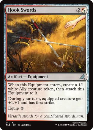 Hook Swords  [Avatar: The Last Airbender: Eternal-Legal] Foil