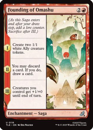 Founding of Omashu  [Avatar: The Last Airbender: Eternal-Legal] Foil